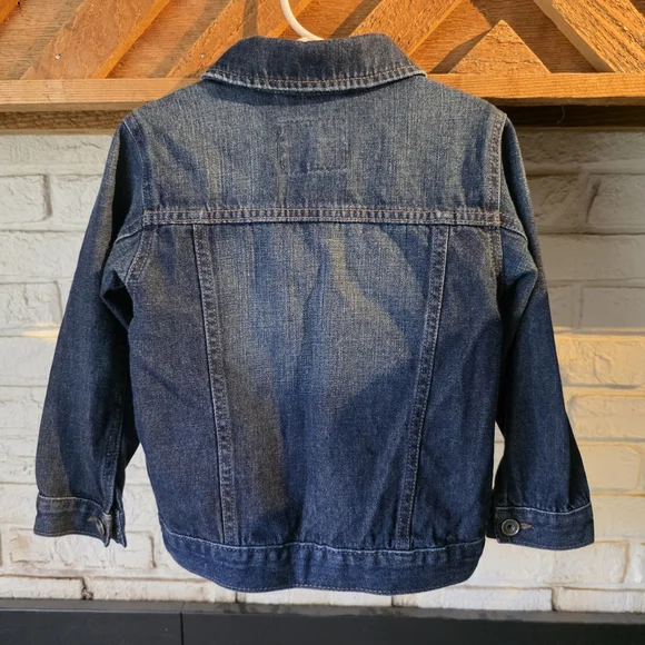 The Children's Place 100% cotton Collared Jean Jacket Size 4T - Picture 5 of 7